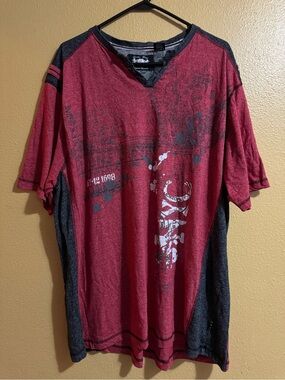 Lions Crest By English Laundry Men’s 3 Button SS Shirt Size 3XL